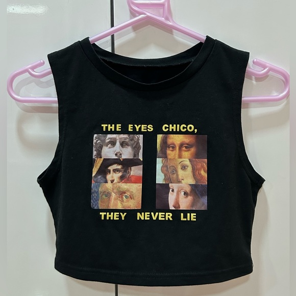 SHEIN Tops - BLACK CROP TOP